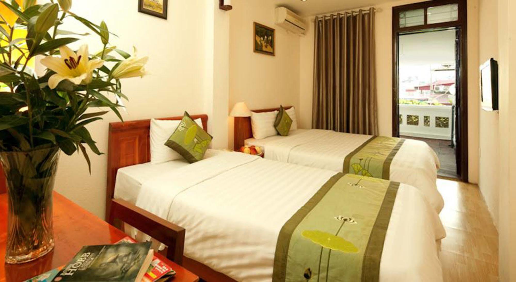 Green Diamond Hotel Hanoi Bagian luar foto